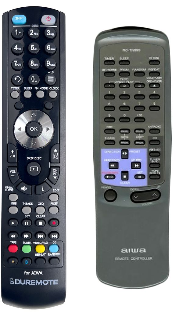 AIWA RC-TN999 - távirányító duplikátum
