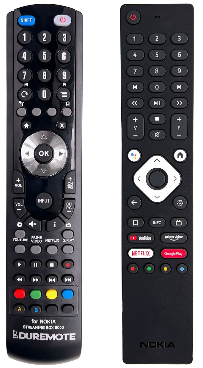 NOKIA STREAMING BOX RC110, 8000, 8010 - távirányító duplikátum