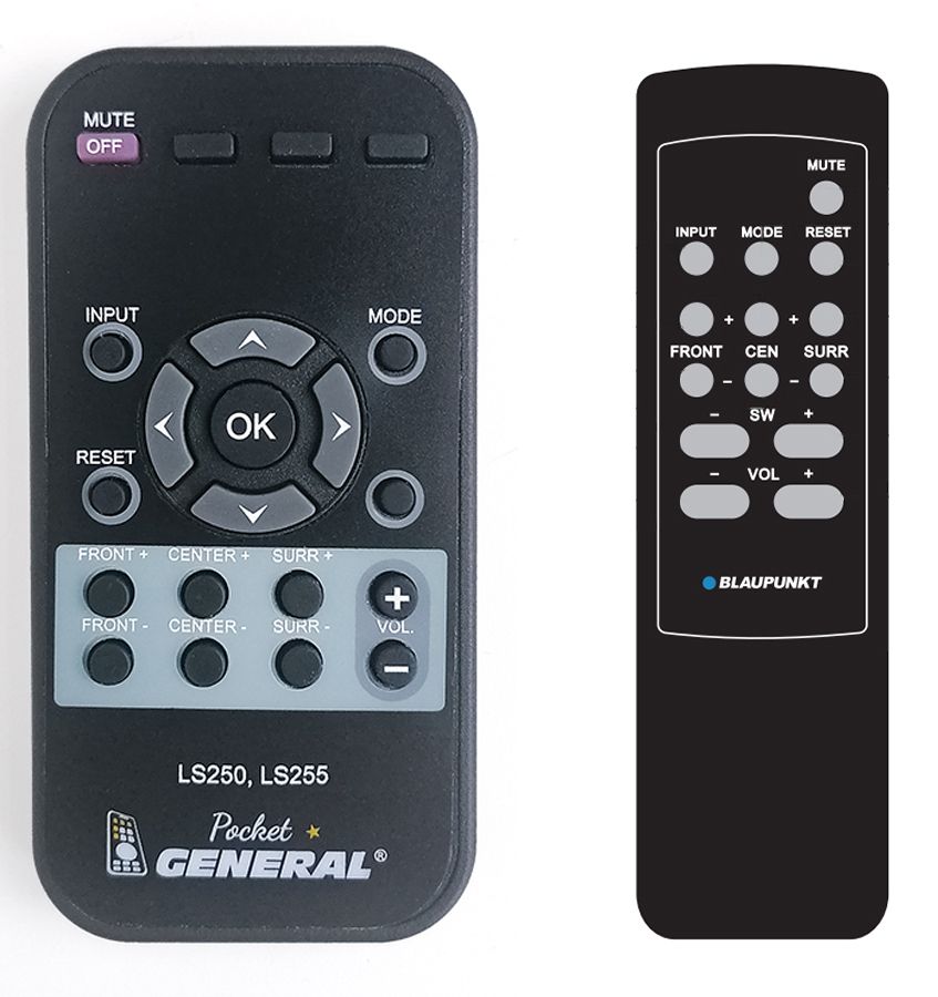 BLAUPUNKT LS250, LS255 -   


távirányító
 duplikátum
