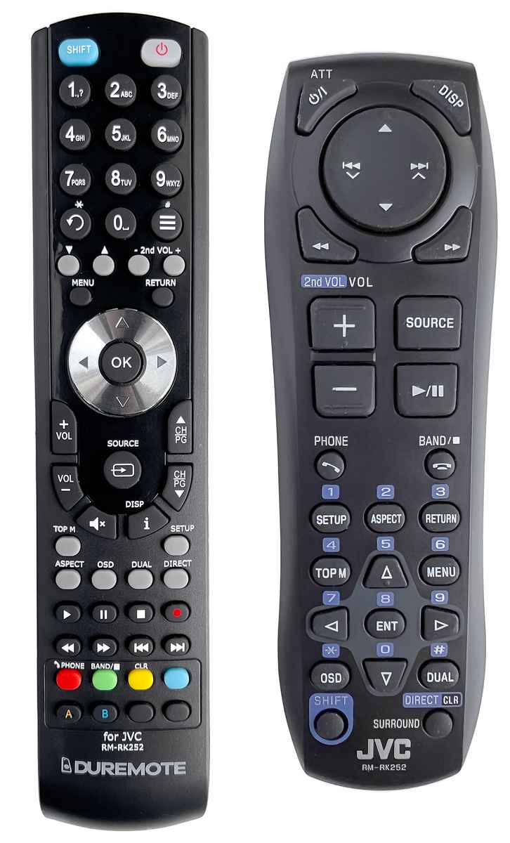 JVC RM-RK252 - távirányító duplikátum