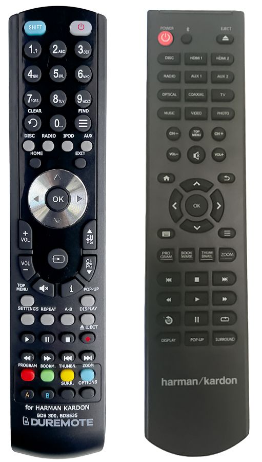 HARMAN KARDON BDS-535 - távirányító duplikátum