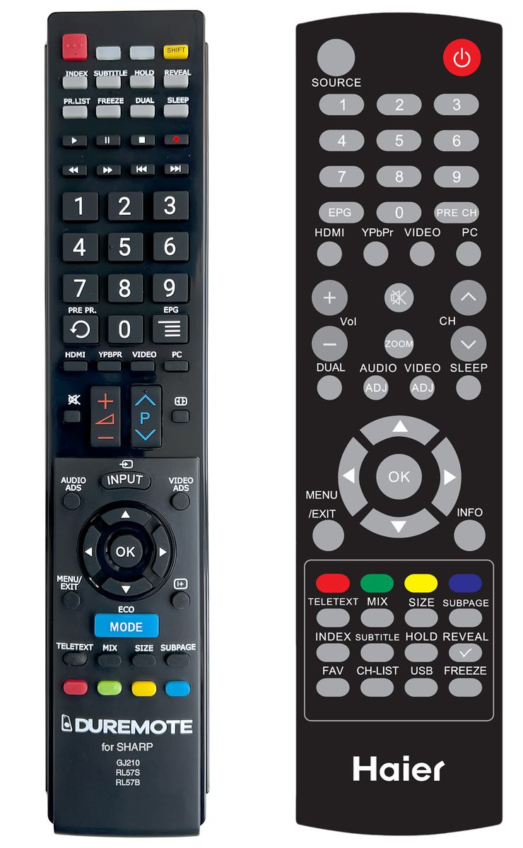 HAIER GJ210 - távirányító duplikátum