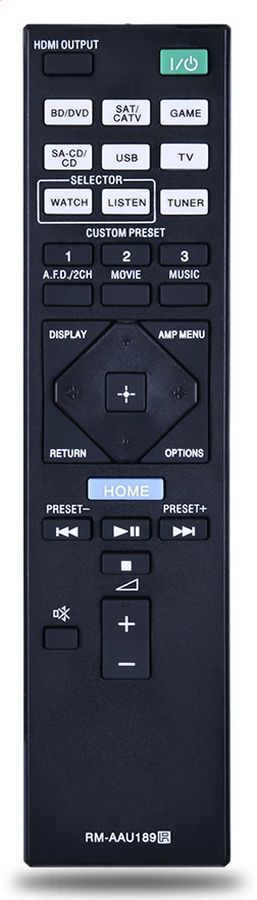 SONY RM-AAU189 - helyettesítő távirányító