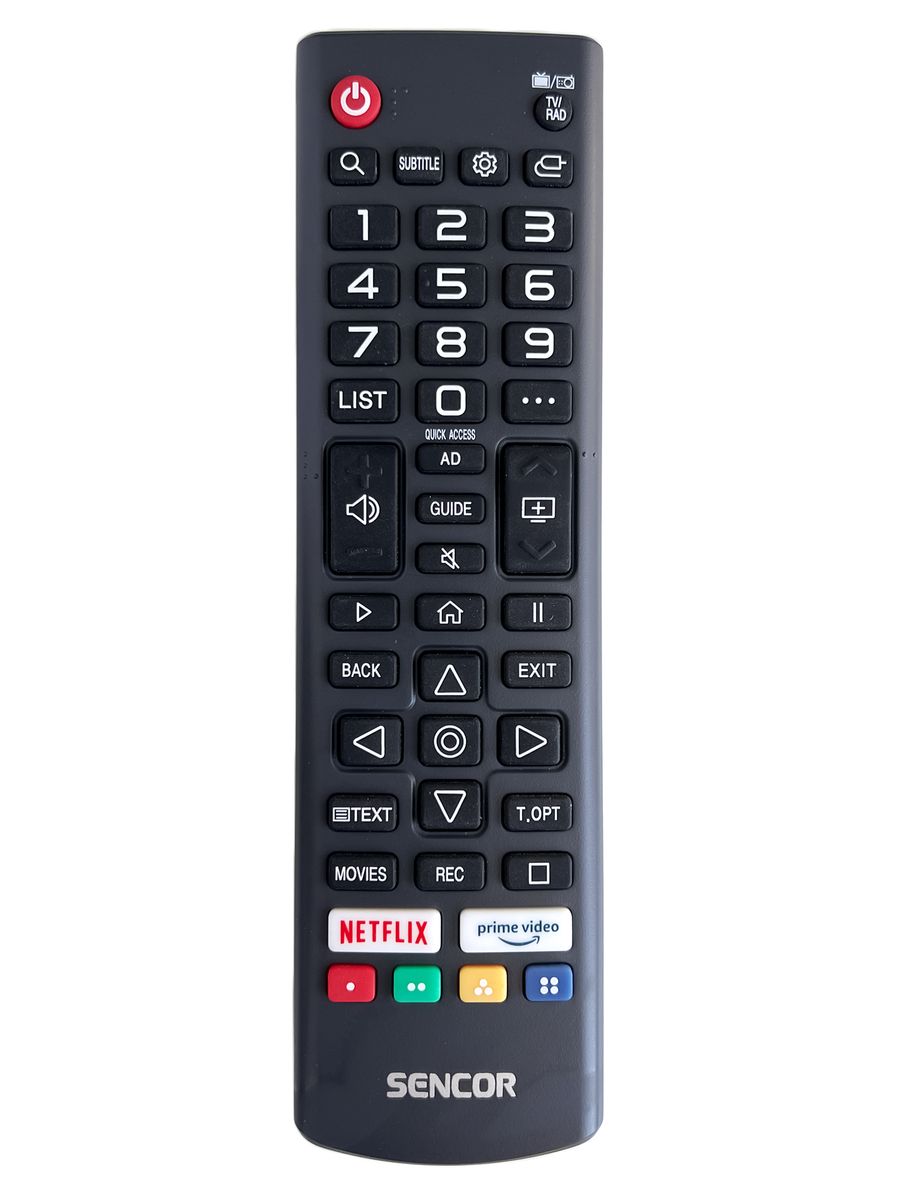 SENCOR SLE32S800TCSB, SLE43FS800TCSB, SLE43US800TCSB, SLE50US800TCSB, SLE55US800TCSB, SLE65US800TCSB - eredeti gyári távirányító