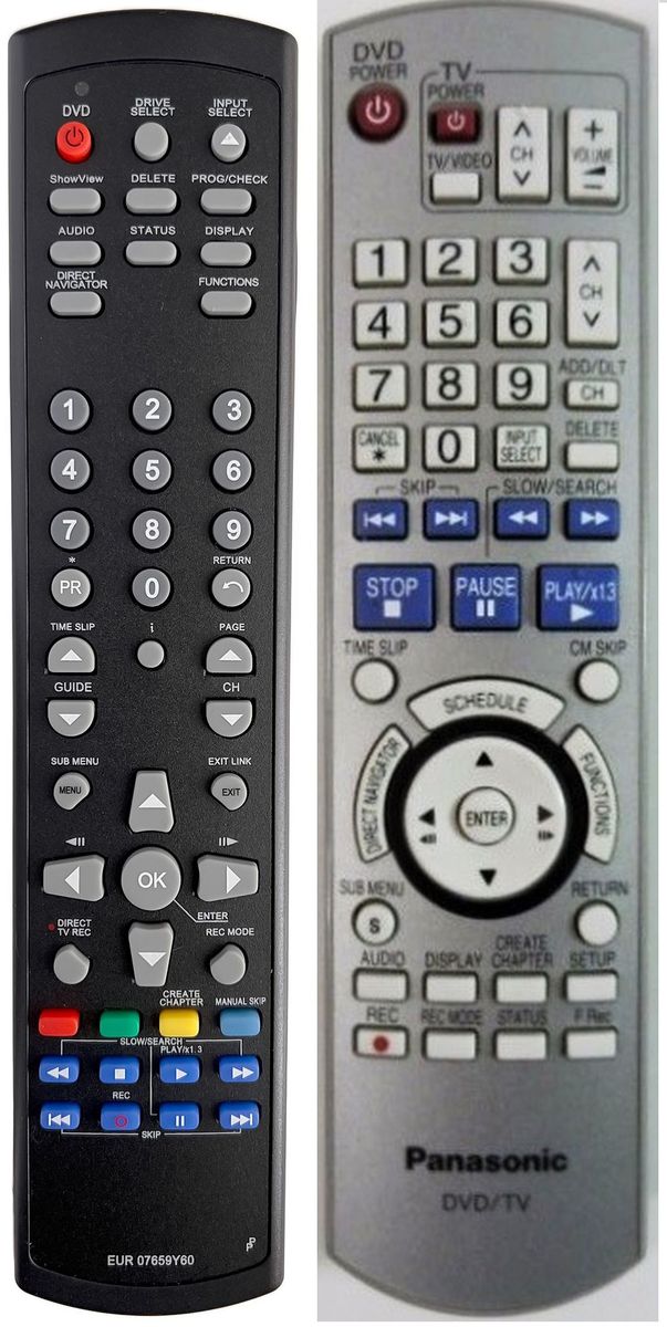 PANASONIC EUR7659Y10 - távirányító - duplikátum