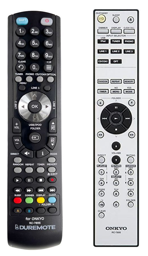 ONKYO RC-789S - távirányító duplikátum