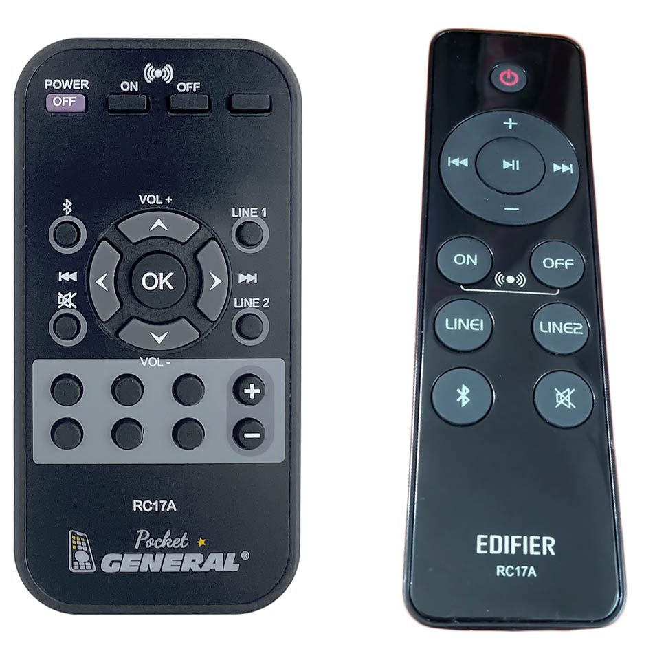EDIFIER RC17A, R1700BTs -   


távirányító
 duplikátum