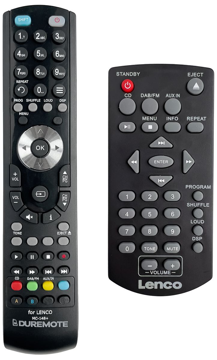 LENCO MC-148+ - távirányító duplikátum