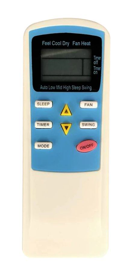 TCL TAC-09ION/LFI, TAC-12ION/LFI - helyettesítő távirányító