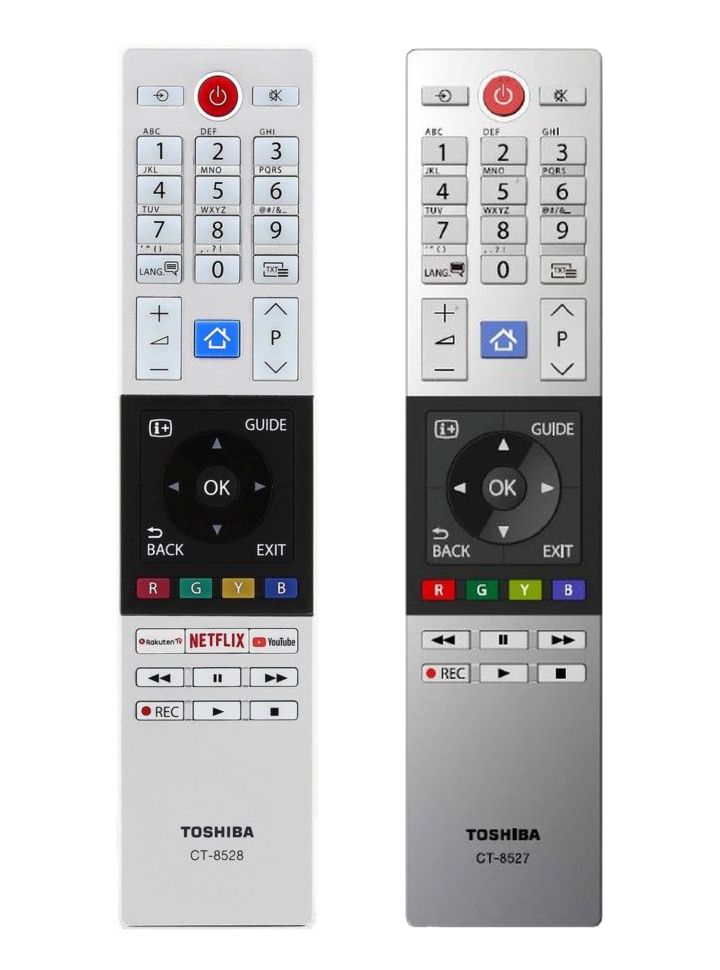 TOSHIBA CT-8527 (CT-8528) - eredeti gyári távirányító