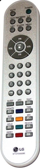 LG 6710T00022D - eredeti gyári távirányító