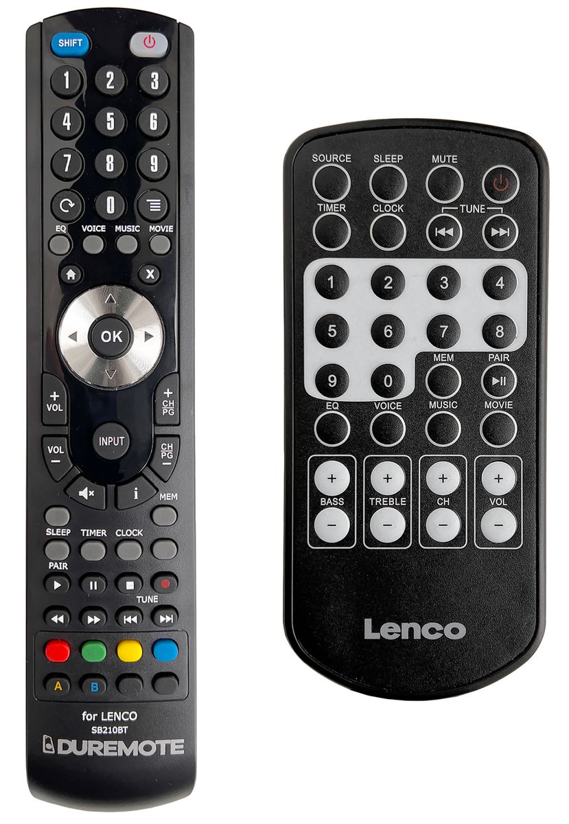 LENCO SB210BT - távirányító duplikátum