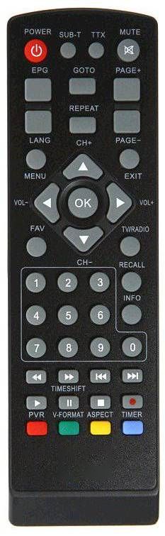 TREVI DVB-T2 HE 3365 T2 - helyettesítő távirányító