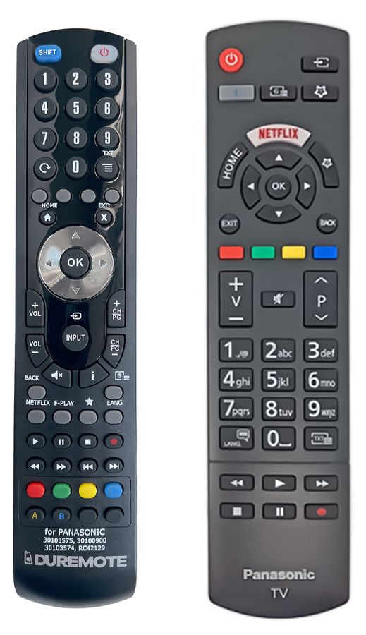 PANASONIC 30103574, RC42128M - távirányító duplikátum