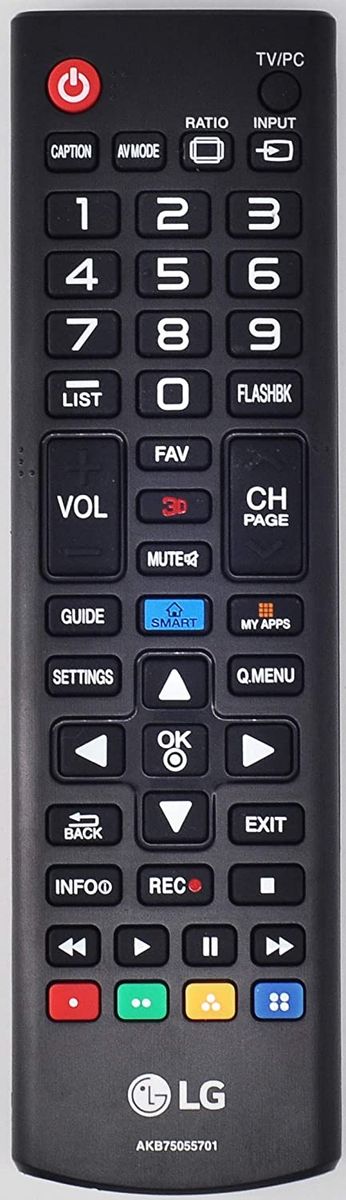 LG AKB75055701 - eredeti gyári távirányító