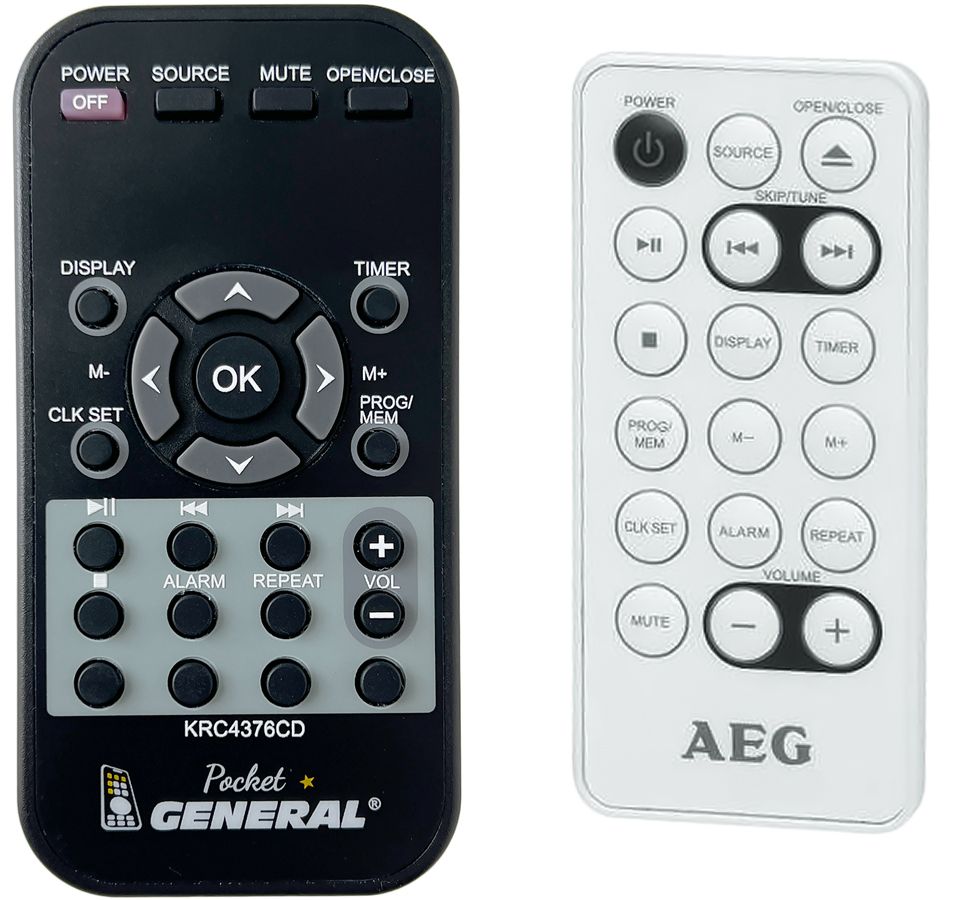 AEG KRC4376 CD -   


távirányító
 duplikátum