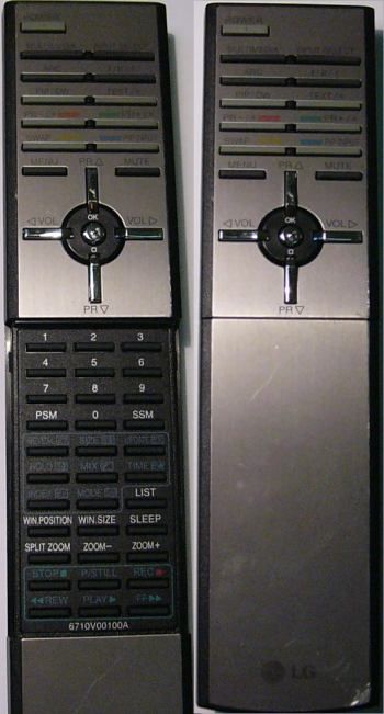 LG 6710V00100A - eredeti gyári távirányító