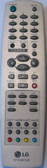 LG 6710V00112E - eredeti gyári távirányító