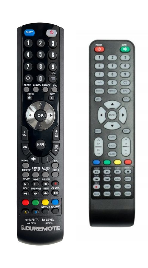 Level HD8239 - távirányító duplikátum