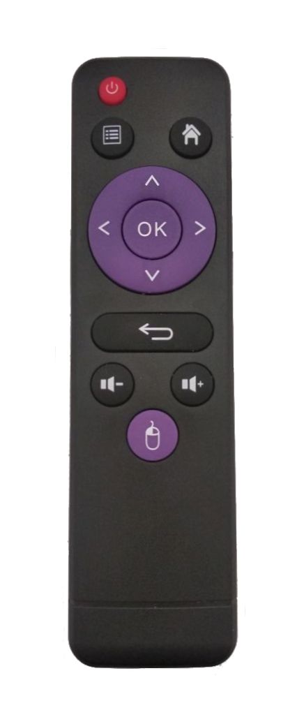 RGB.vision A5X H96 Max RK3328, RK3318 - helyettesítő távirányító