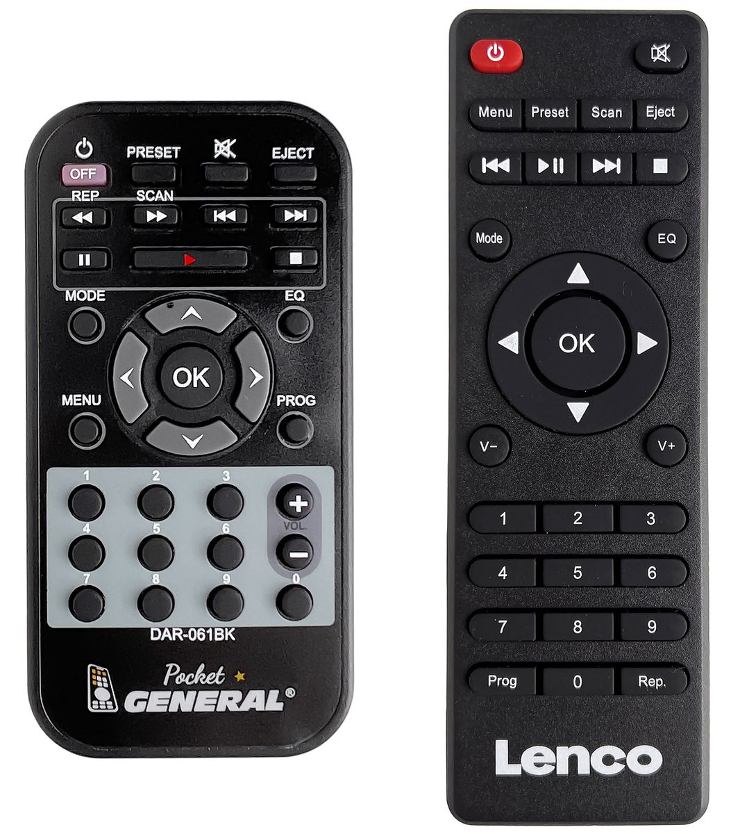 LENCO DAR-061BK -   


távirányító
 duplikátum