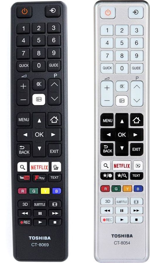 TOSHIBA CT-8054, RC48120 - eredeti gyári távirányító