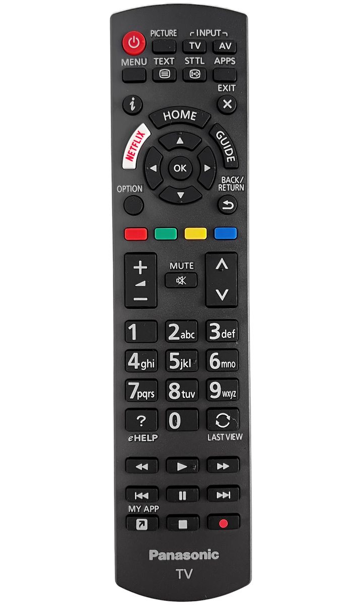 PANASONIC N2QAYB001180 (N2QAYB001133) - eredeti gyári távirányító