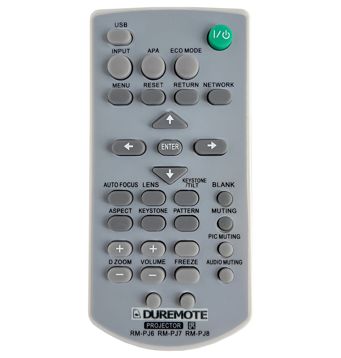 SONY RM-PJ7, RM-PJ8 - helyettesítő távirányító