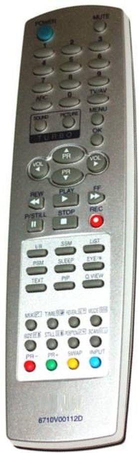 LG 6710V00112D - helyettesítő távirányító