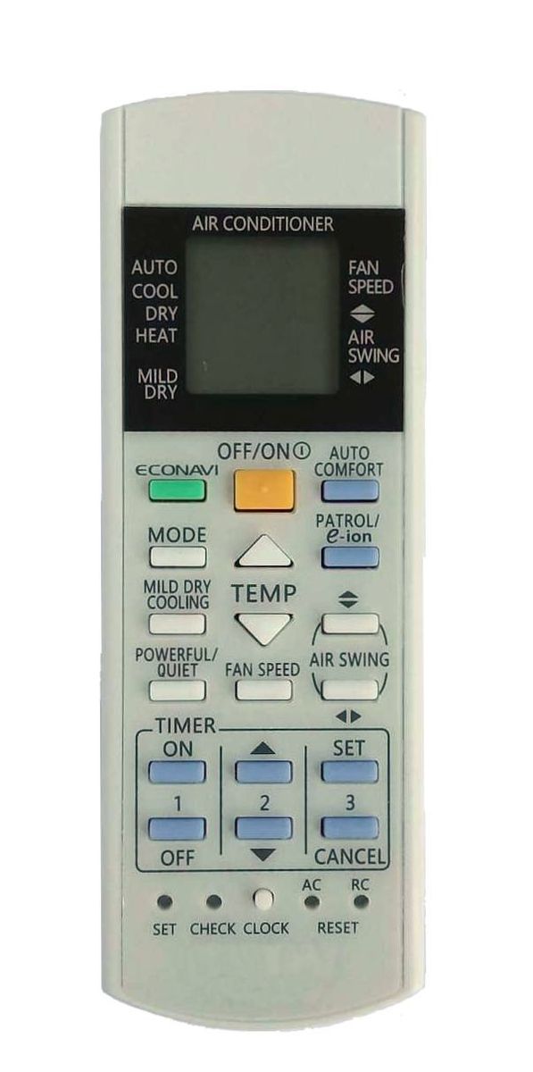 PANASONIC CWA75C3167 - helyettesítő távirányító