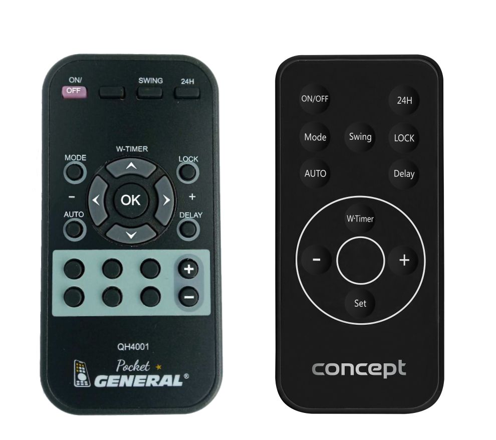 Concept QH4000, QH4001 -   


távirányító
 duplikátum