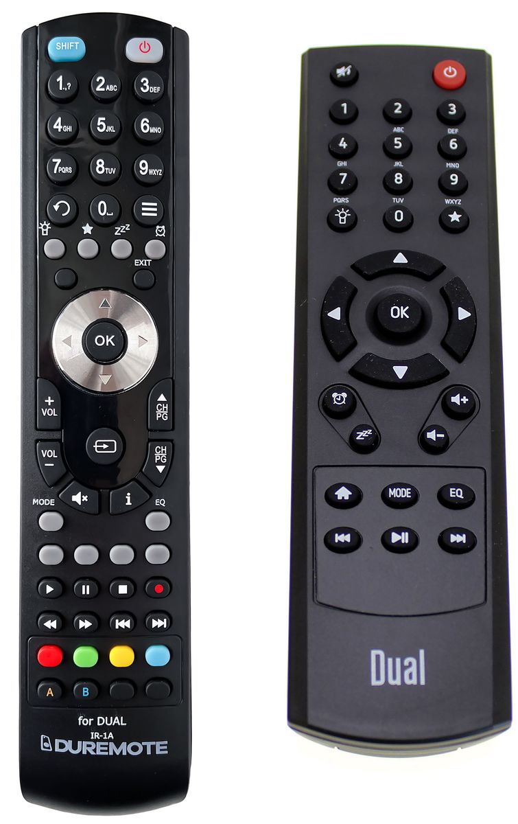DUAL IR 1A - távirányító duplikátum