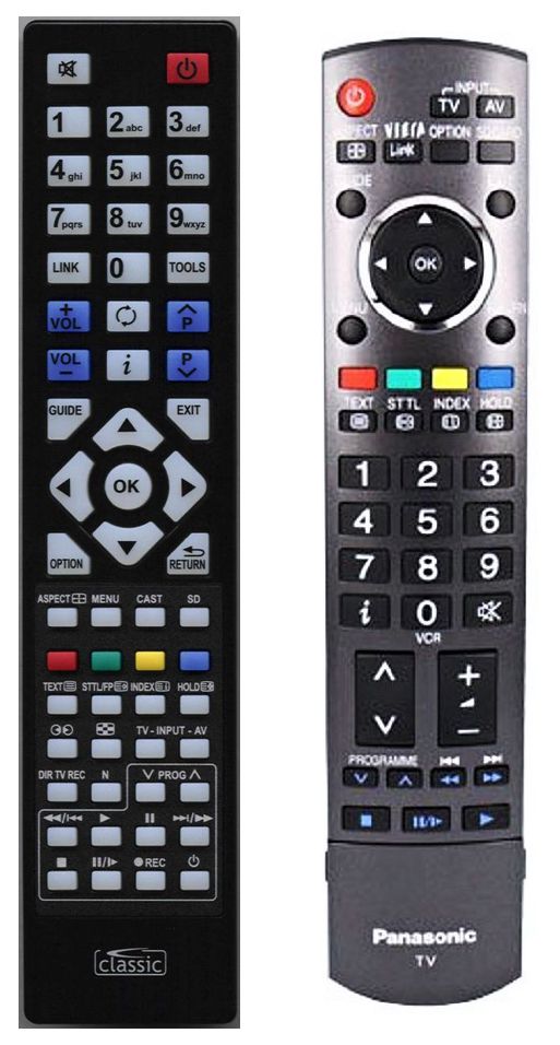 PANASONIC N2QAYB000114, N2QAYB000239, N2QAYB000328, N2QAYB000504, N2QAYB000672, N2QAYB000673 -   


távirányító
 duplikátum