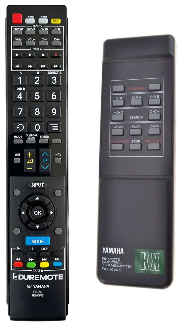 YAMAHA RS-KW5 - távirányító