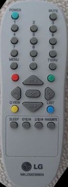 LG MKJ30036804 - helyettesítő távirányító