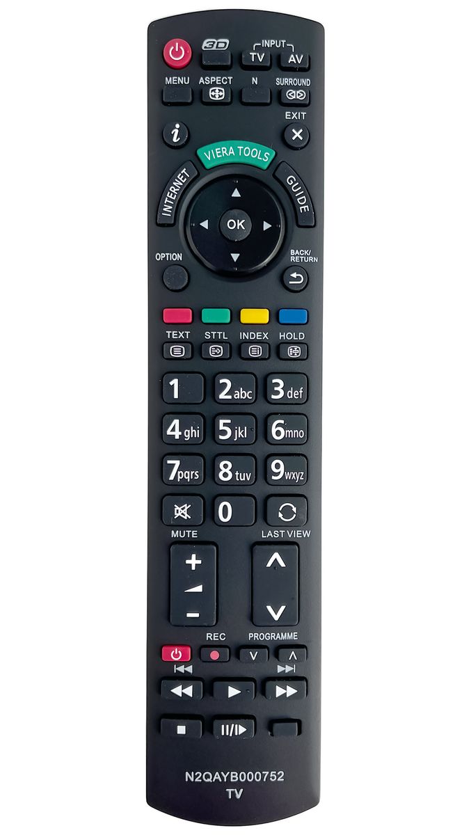 PANASONIC N2QAYB000752 - helyettesítő távirányító