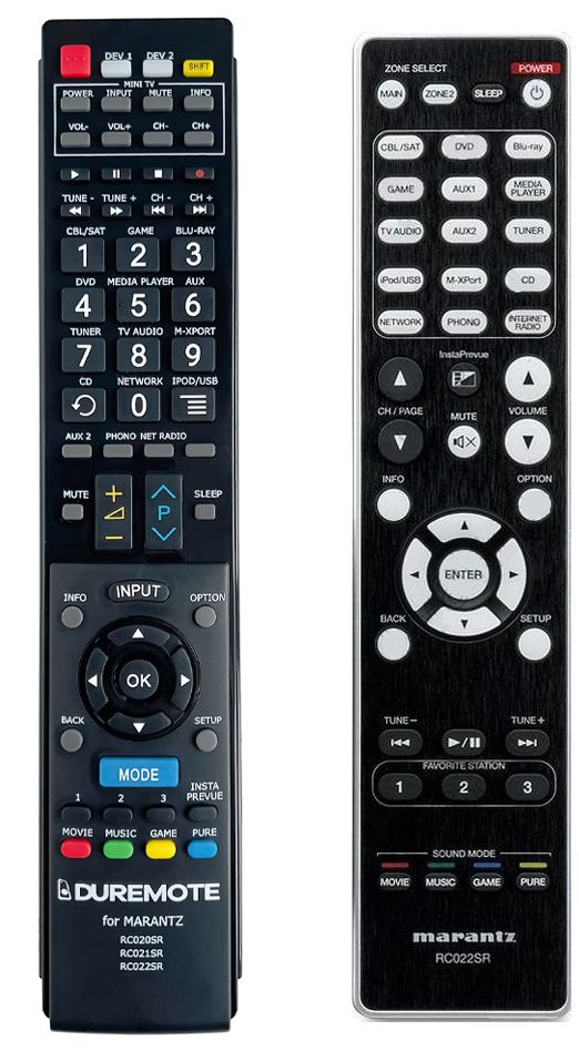 MARANTZ RC022SR - távirányító duplikátum