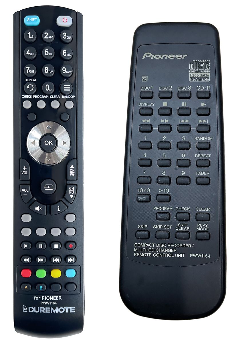 PIONEER PWW1164 - távirányító duplikátum