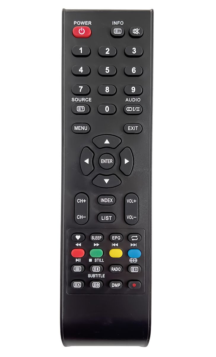 CHiQ TV L32G4500, L40G4500, L40D5T, L32D5T - helyettesítő távirányító