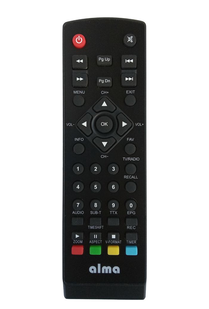 ALMA THD2550, THD2770, THD2780 - eredeti gyári távirányító