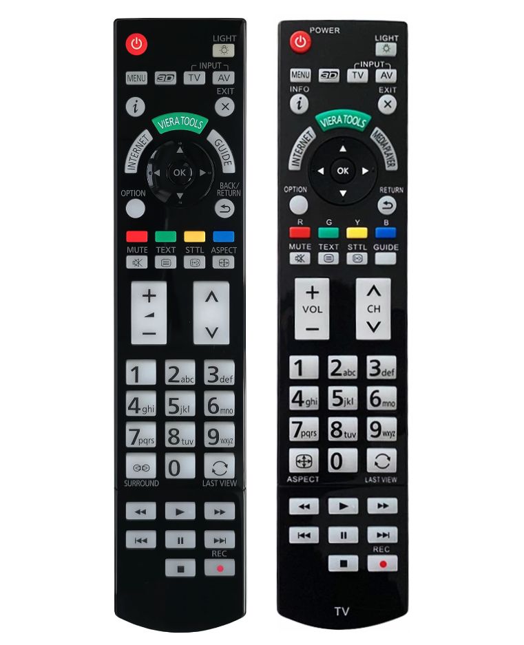 PANASONIC N2QAYB000746 (N2QAYB000715) - helyettesítő távirányító