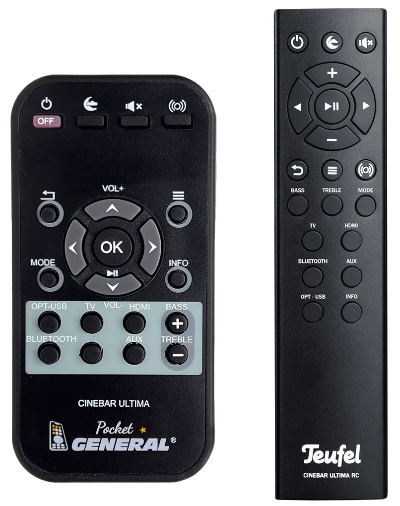 TEUFEL Cinebar Ultima RC -   


távirányító
 duplikátum