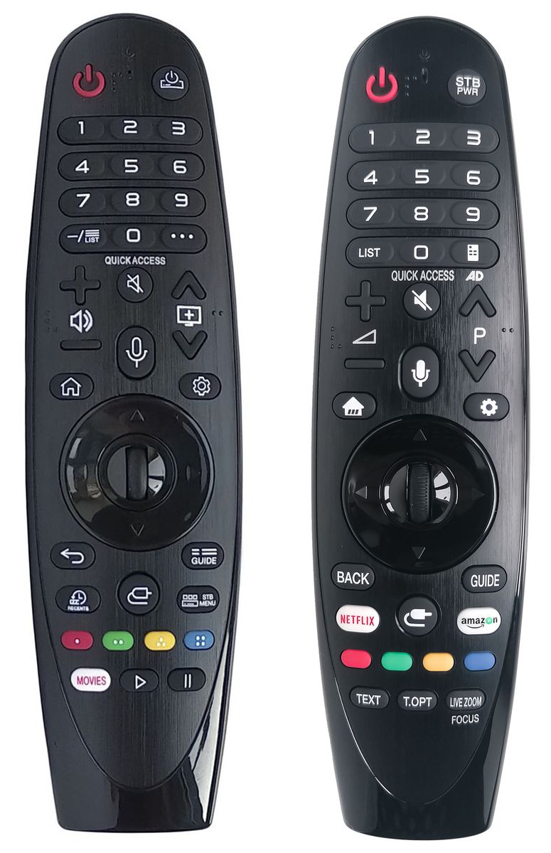 LG AN-MR18BA - replacement remote control without motion control and without microphone