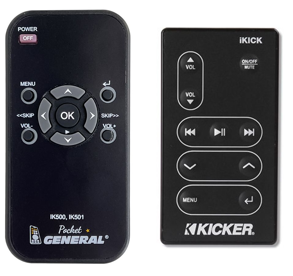KICKER IK500, IK501 -   


távirányító
 duplikátum