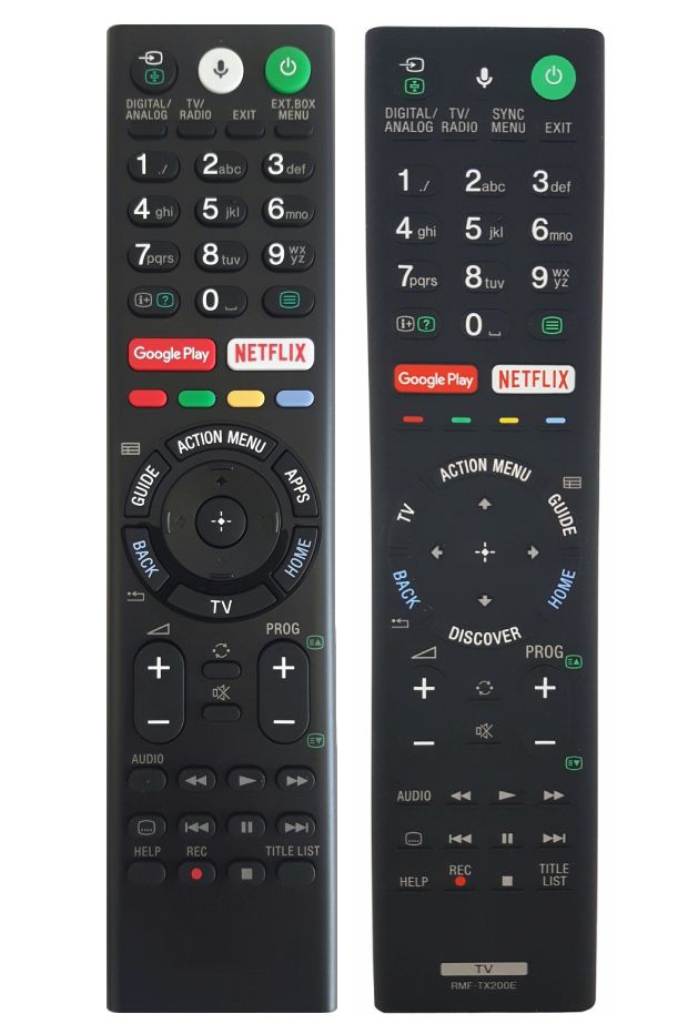 SONY RMF-TX200E - csere távirányító hangvezérléssel
