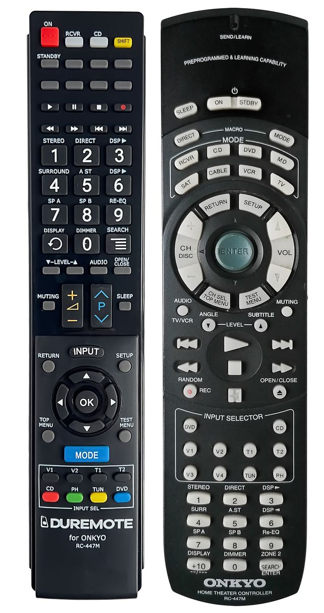 ONKYO RC-447M - távirányító duplikátum