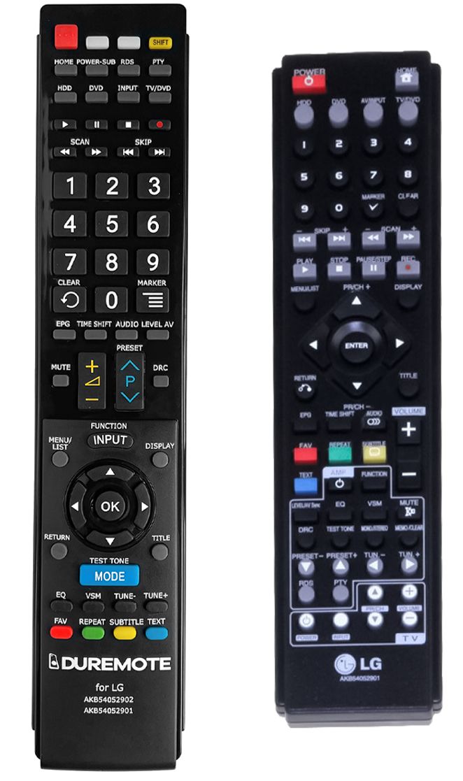 LG AKB54052901 - távirányító duplikátum