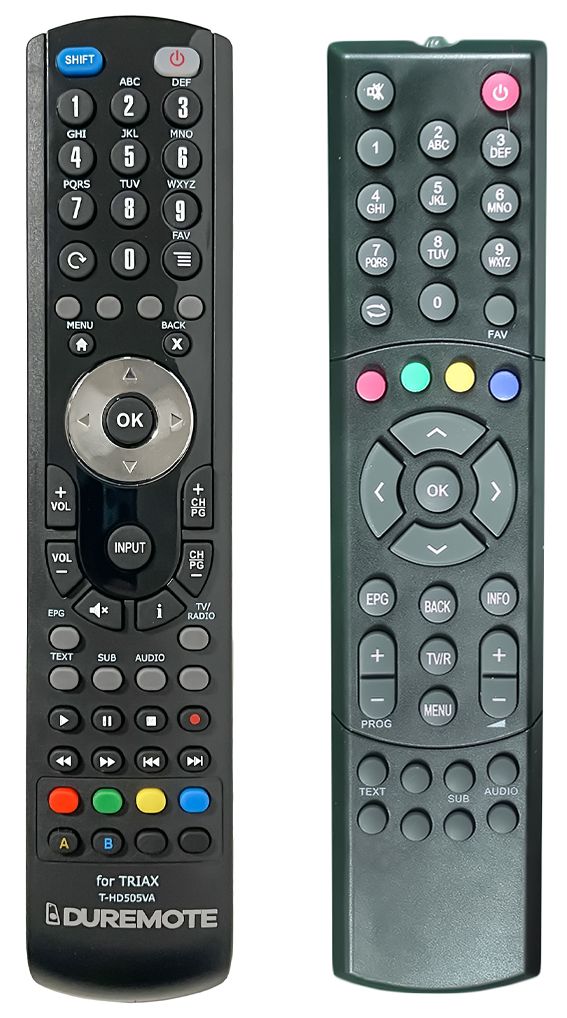 TRIAX T-HD505VA - távirányító duplikátum
