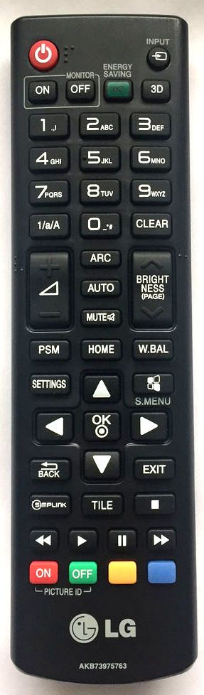 LG AKB73975763 - eredeti gyári távirányító