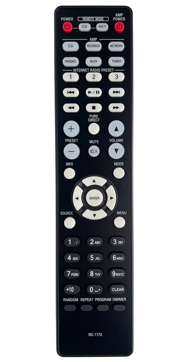 DENON RC-1173 - helyettesítő távirányító